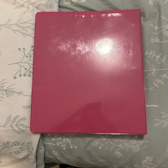 Pink Binder and Peace Sign Binders - Picture 3 of 6